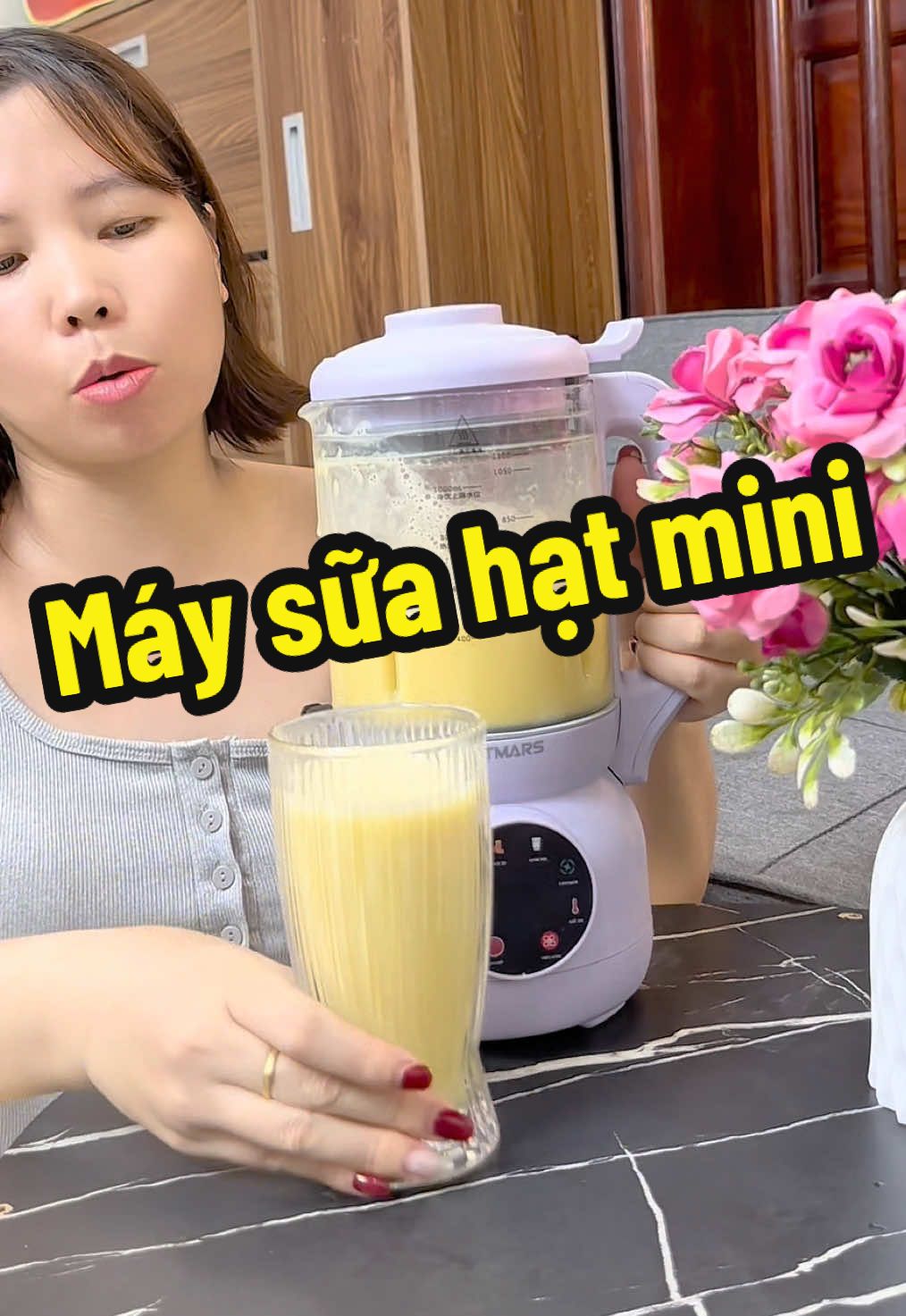 Máy làm sữa hạt mini #maylamsuahat #maylamsuahatdanang #maylamsuahatostmars #maylamsuahatmini #xuhuong 