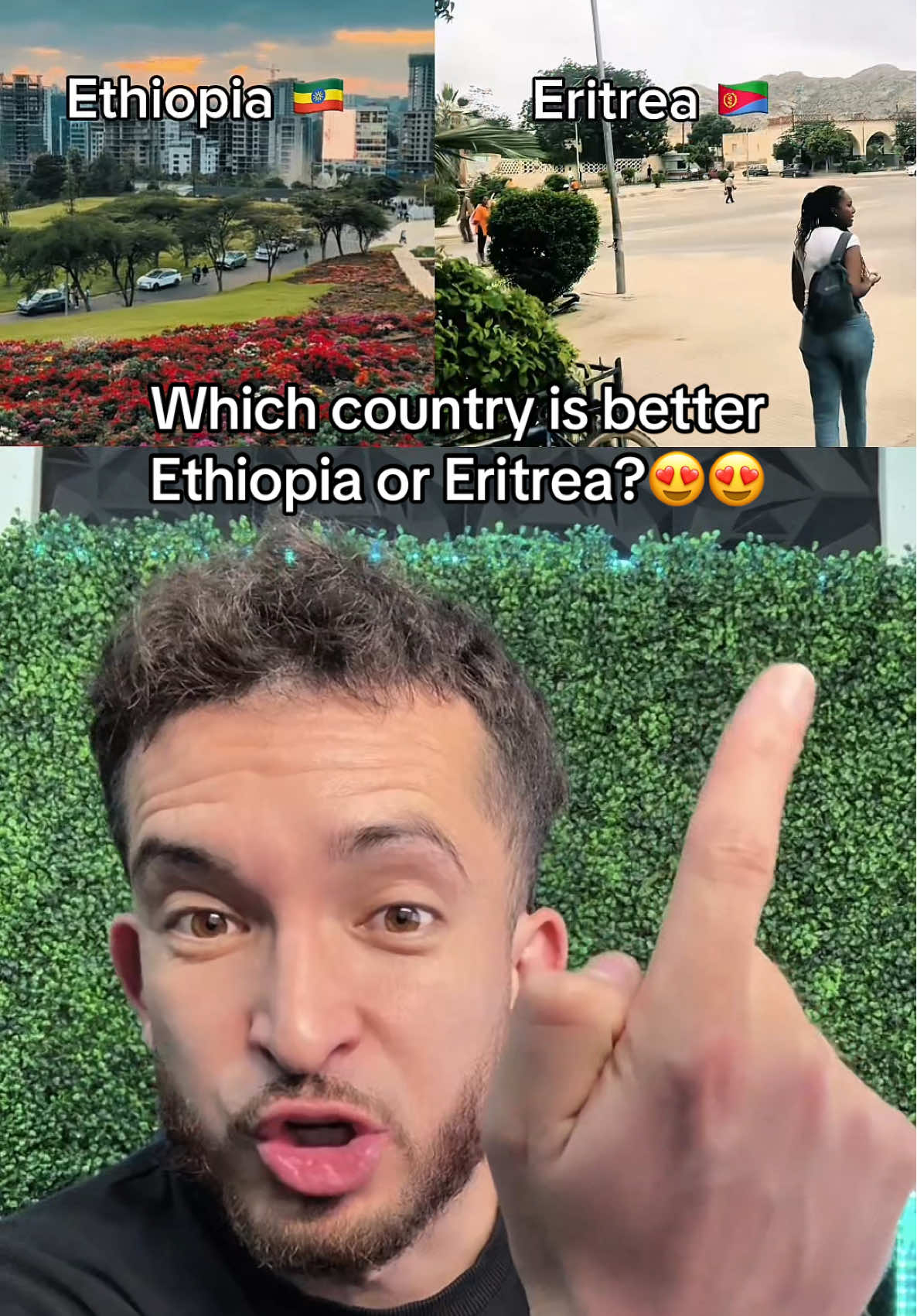 Which country is better Ethiopia or Eritrea?😍😍 #africa #africantiktok #ethiopian_tik_tok🇪🇹🇪🇹🇪🇹🇪🇹 #ethiopian_tik_tok #ethiopia #eritreantiktok🇪🇷🇪🇷habesha #eritreantiktok #eritrea #african 