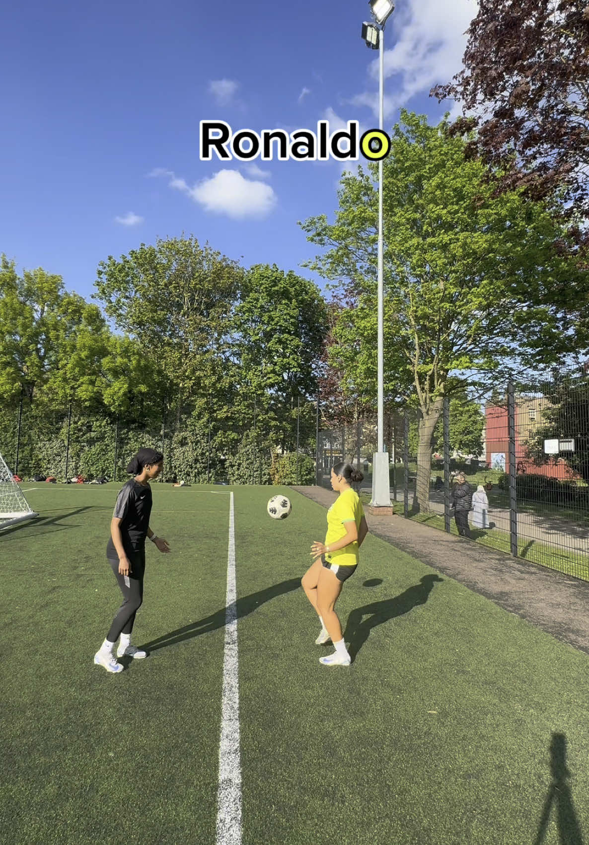 Indiana jolie 🧐🤣? #brazilianstyle #lirianandnafisa #football @Nafisa 