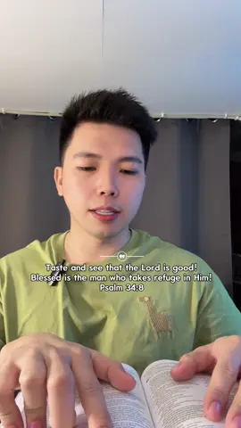 Taste and see that The Lord is Good!