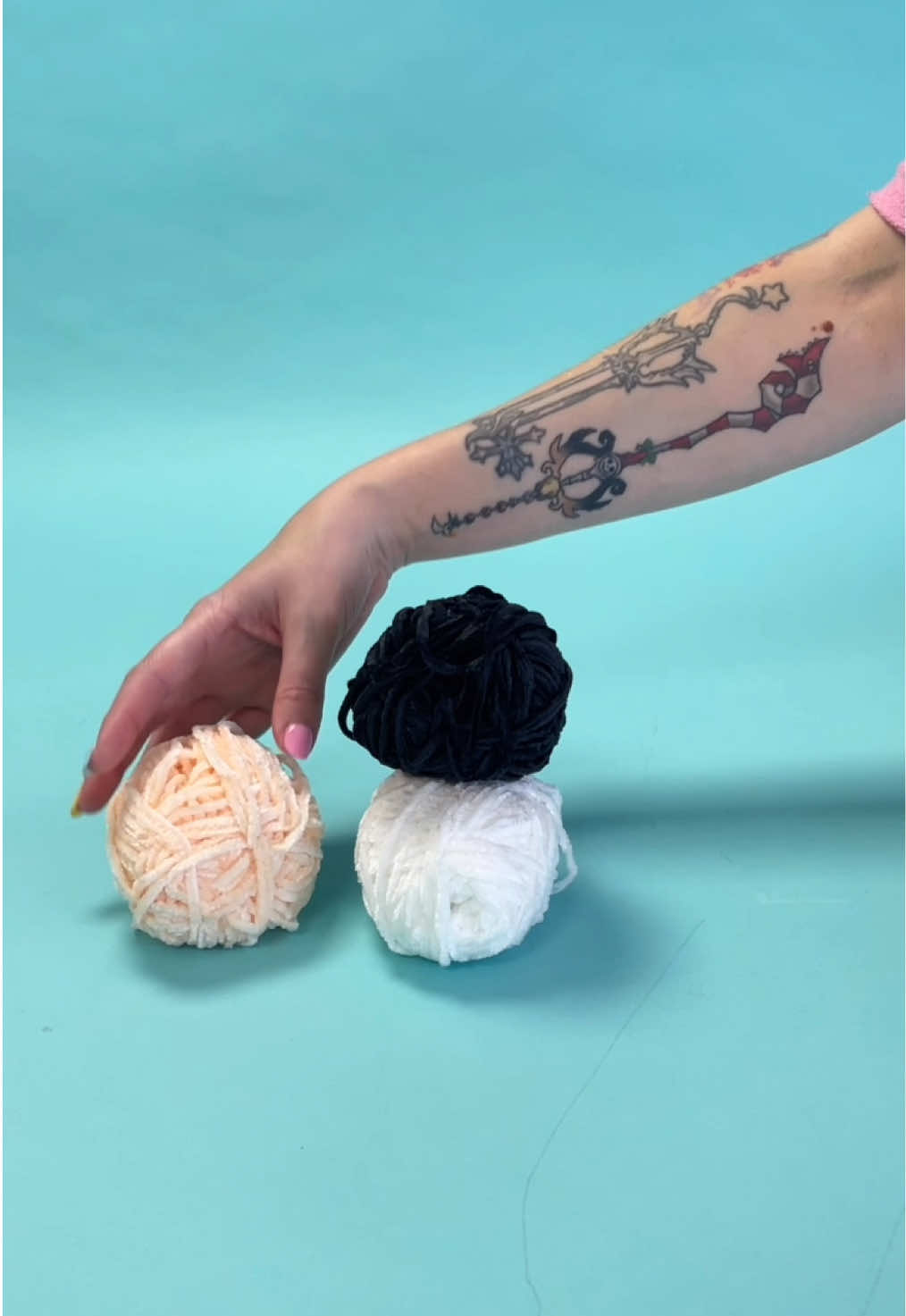 Any guesses what our next collection could be? 👀 Coming at the end of this month. Sign up to our mailing list using the link in our bio to be the first to hear when this one lands 😎 #goodnessgrief #crochetsociety #crochet #crochettok #crochettiktok #crochetersoftiktok #yarn #yarntok #yarnlovers #yarnaddict #yarnhaul #fy #fyp