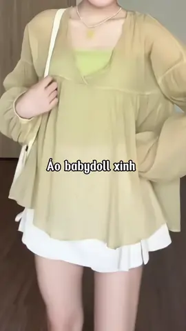 Áo babydoll voan xinh #review #reviewquanao #aobabydoll #babydoll #babydollvoanto #outfit #phoidoxinh #thoitrang #xuhuong 