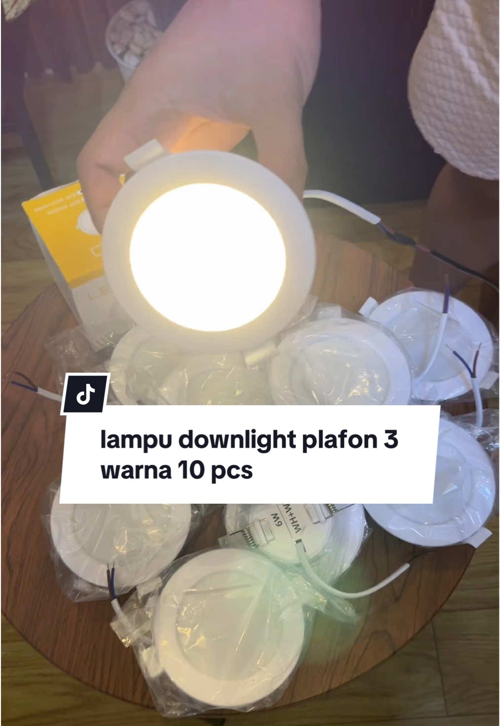 lampu downlight plafon 3 warna 10 pcs #lampudownlight #lampudownlight3warna #lampudownlightplafon #lampudownlightmurah 