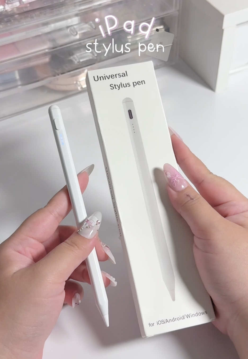 Unbox ปากกาที่อยากลอง ใช้กับมือถือได้ ใช้ได้กับหลายรุ่นเว่อ #ปากกาไอแพด #ปากกาทัชสกรีน #ป้ายยา #ของดีบอกต่อ #tiktokshopครีเอเตอร์ #ipadstylus #ipadstyluspen #styluspen #unboxing #fyp 