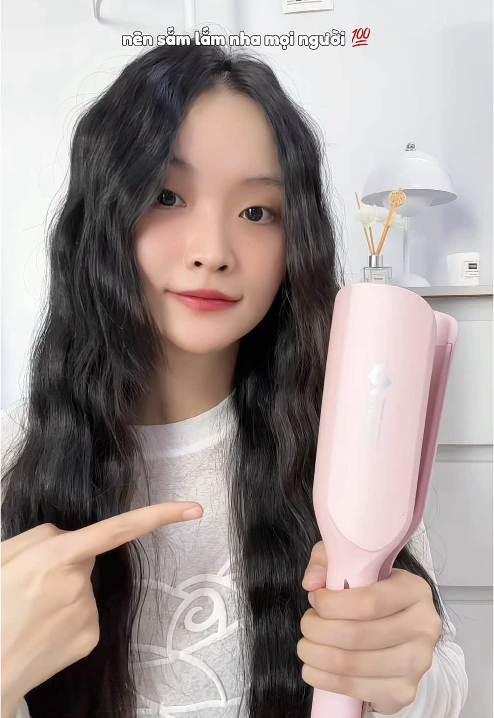 máy uốn xoăn hippie nhà Life360 siu dễ dùng cho mấy nàng nè #mayuontoc #life360  #unboxing #viral #xuhuong #fyp 