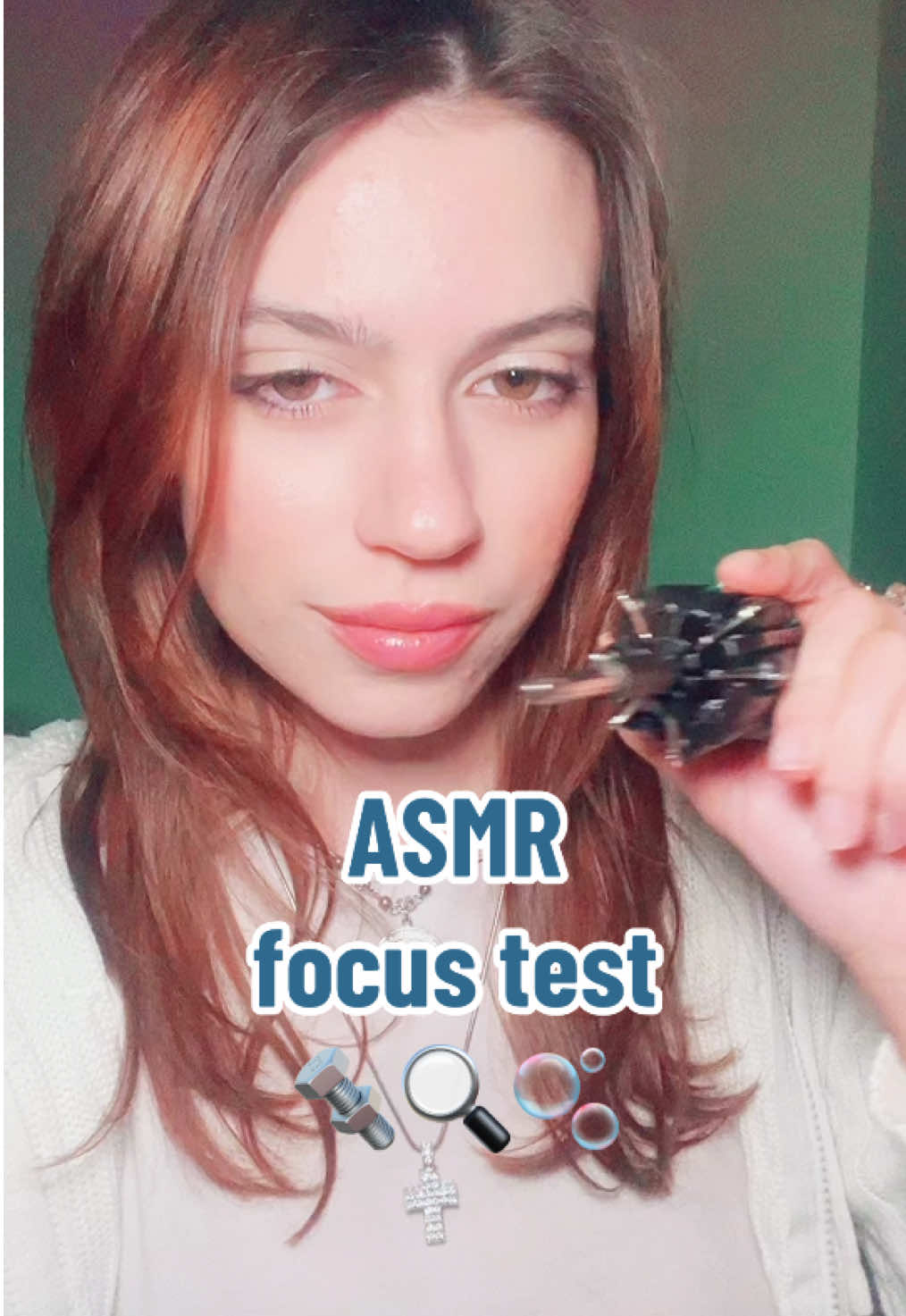 ASMR focus test 🔎🧪🫧 - #asmr #asmrroleplay #relax #lofiasmr #asmrfocus #focustest #relaxing #asmrfocusonme #visualasmr #visualtriggers #calmingvideos 
