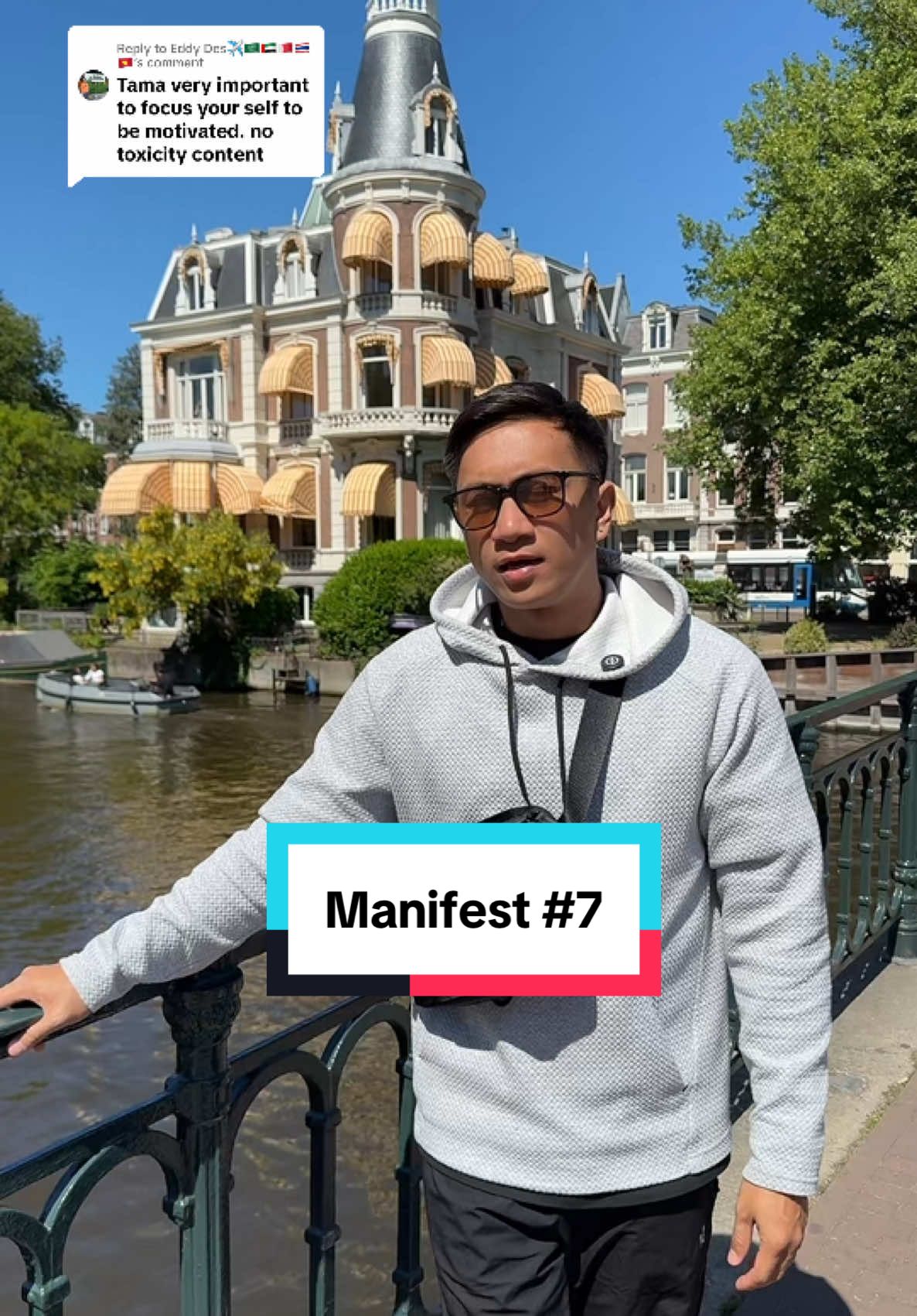 Replying to @Eddy Des✈️🇸🇦🇦🇪🇧🇭🇹🇭🇻🇳 Focus ka sa sarili mo pra mas matindi ang pag share mo at pag tulong mo sa iba🙏🏻 #amsterdam #inspire #focus #life #goal #motivation #dreams