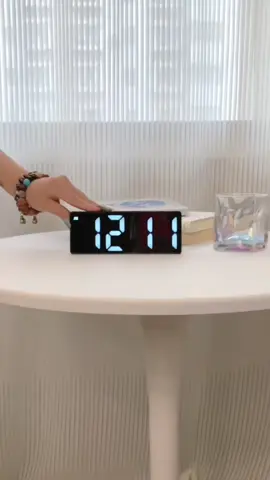 Đồng Hồ Led Ustyle SZ-810 Để Bàn Thông Minh, Decor, Hiển Thị Thời Gian, Nhiệt Độ, Báo Thức, Màn Gương, Dùng Nguồn USB hoặc Pin AA #dongholed #donghodeban #donghodecor #dongholeddeban 