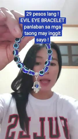 EVIL EYE BRACELET Panlaban sa mga taong may inggit sayo ! 29 pesos only ‼️ #evileye  #evileyebracelet  #luckycharmbracelet  #creatorsearchinsights 