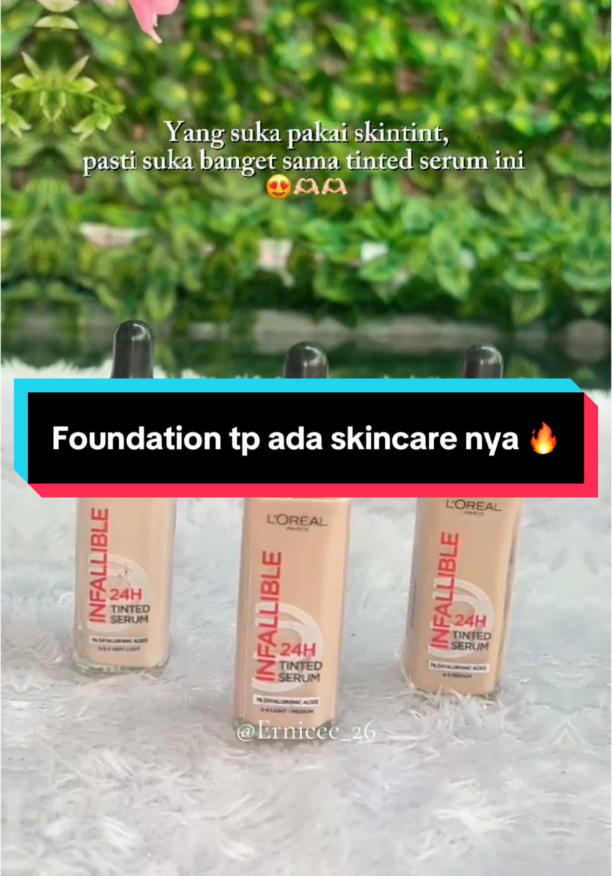 Foundation tp ada skincare nya 😍😍😍@L'Oreal Paris Indonesia#fyppppppppppppppppppppppp#skintint#foundation#lorealparisid 
