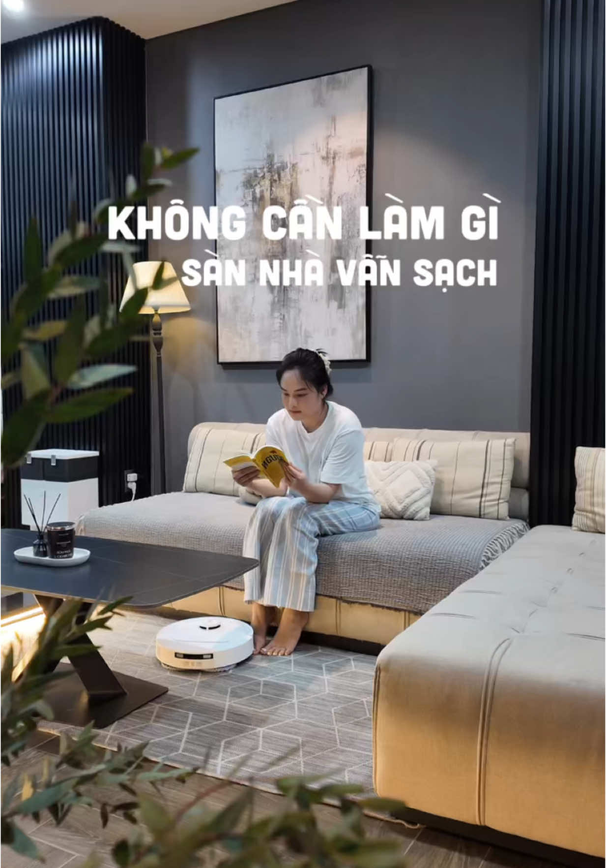 Không cần làm gì sàn nhà vẫn sạch bóng..✨✨ #momitrendii#homedecor#nhadep #Ecovacs #Ecovacsvietnam #robothutbui #EcovacsDeebotT30C #SucManhVuotTroi #ChongRoiGapDoi