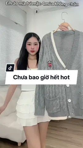 Tui mặc quanh năm ko thấy chán luôn á 😘#labibi #xuhuong #cardigan 