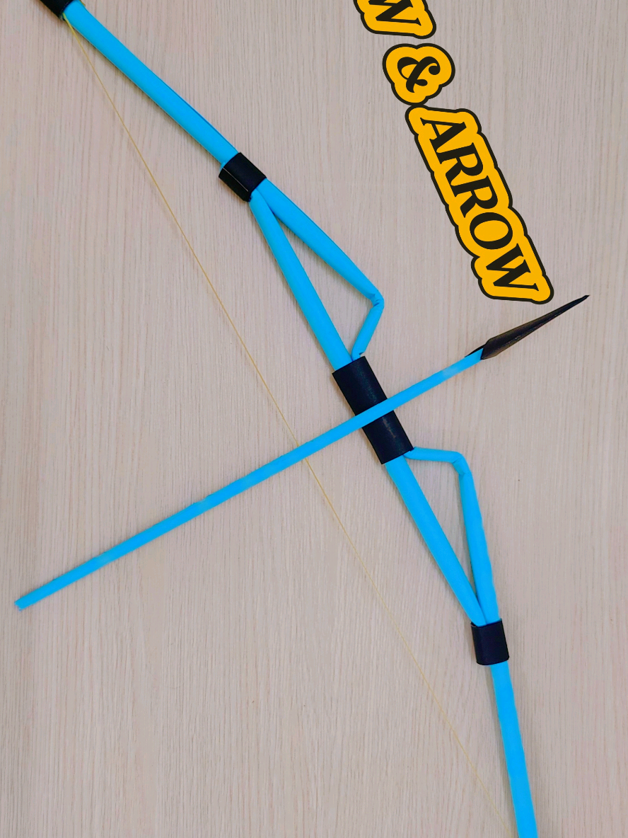 HOW TO MAKE ORIGAMI BOW AND ARROW #origami #chiorigami #fyp #crafttutorial #papercraft #DIY #foryou #bow #bowarrow 