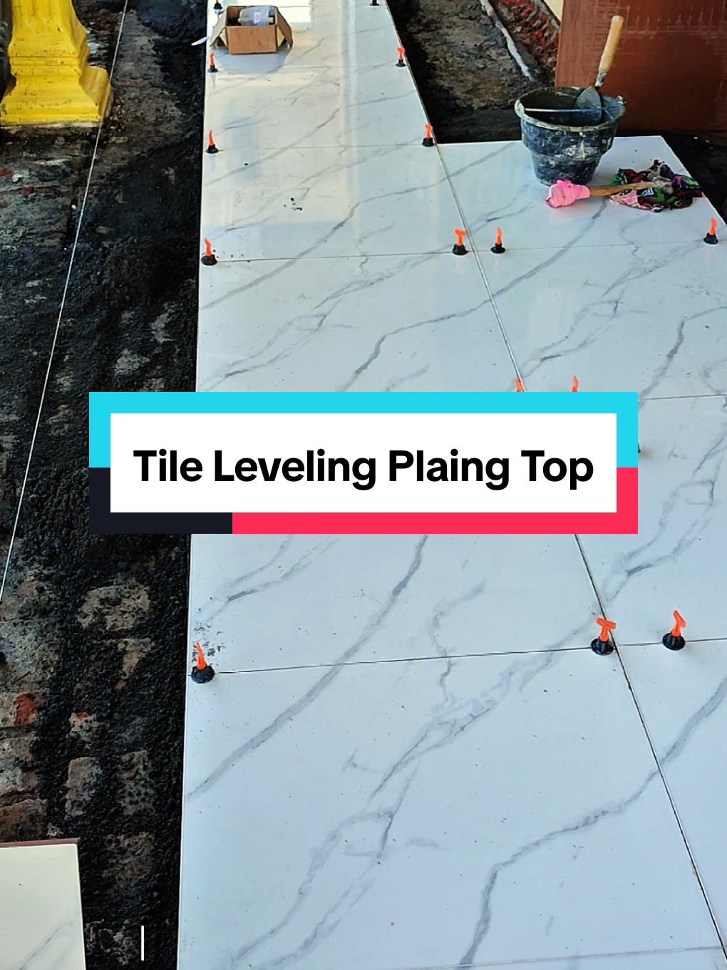 Pekerjaan tukang jadi lebih cepat dan mudah pakai TILE LEVELING ini jadi Rata semua #tileleveling #alatperatakeramikputar #satukontentiaphari #cuantanpabatas #yzbca #fypage 