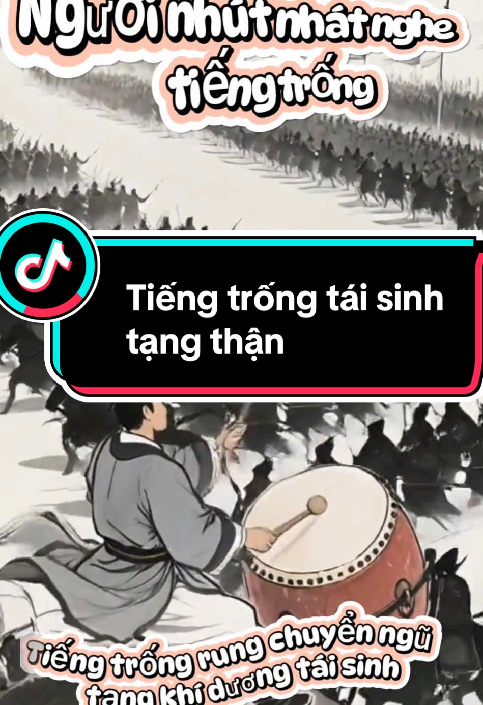 Tiếng trống tái sinh dương khí tạng thận , người nhút nhát nên nghe để tăng dũng cảm hào khí trong cơ thể , giúp phục hồi dương khí , hãy nghe nó trong 30 ngày , cơ thể sẽ thầm cảm ơn bạn #tiengtrong #tiengtrongvangdoi #nhạchaymỗingày #duongsinh #dươngsinhtrunghoahoa #luctuquyet #dươớnginhdongy #heathymussictherapy #musictherapy 
