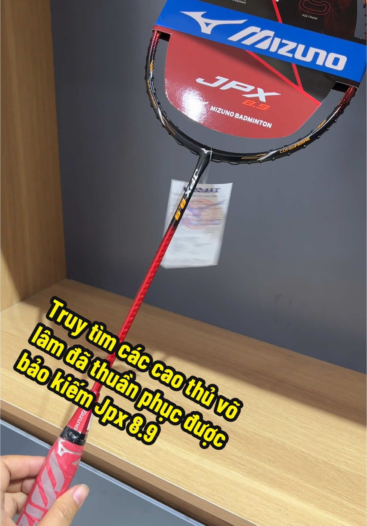 Truy tìm các cao thủ võ lâm đã thuần phục được bảo kiếm Jpx 8.9 của nhà mizuno cho em xin ít review #mizuno #jpx89 #jpx #vợt #cầulông🏸 #caulongvietnam♥️ #tmosport 
