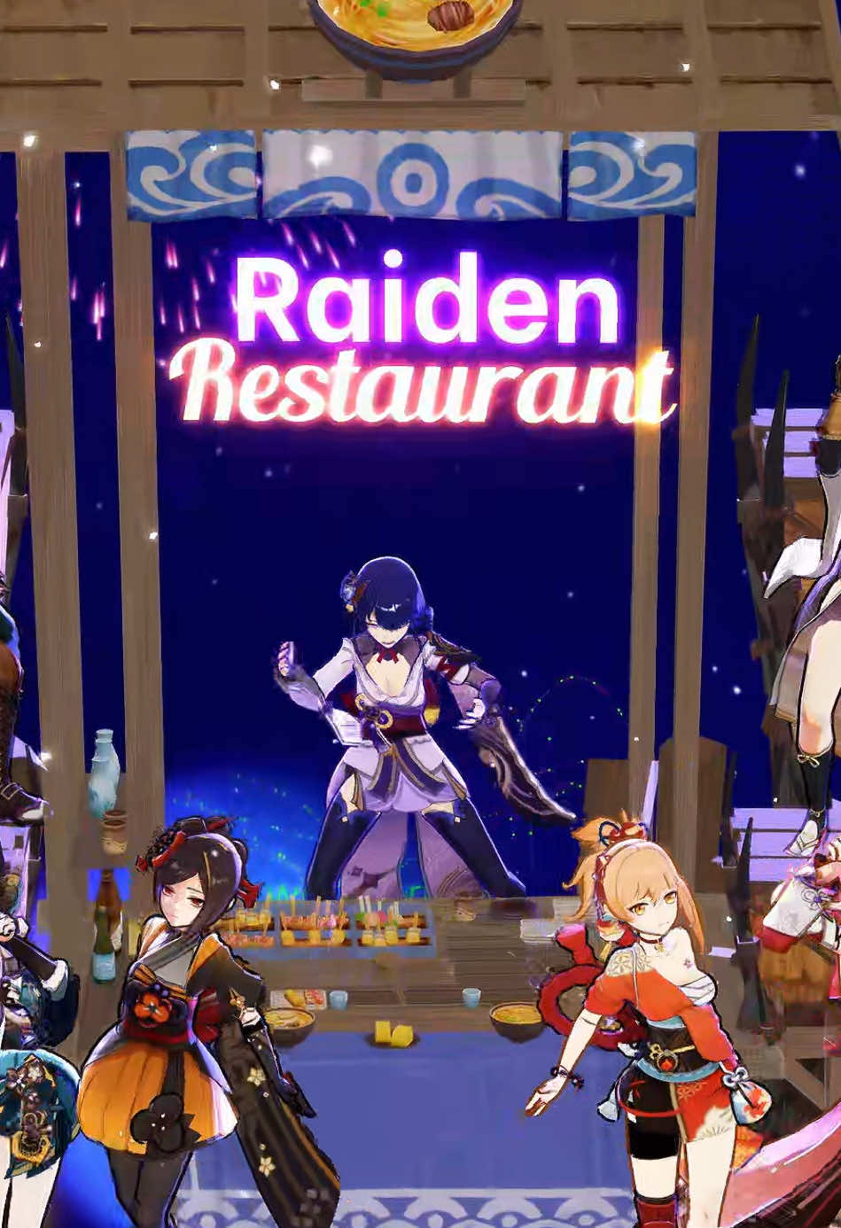 #raidenshogun #mizuki #chiori #kirara #heizou #kukishinobu #itto #ayato #ayaka #kokomi #kazuha #sayu #thoma #yoimiya #yaemiko #gorou #kujousara  #genshin 