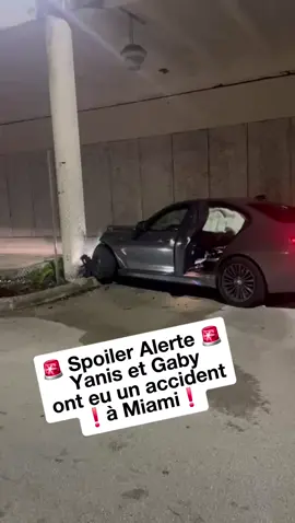 ❗❗Dinguerie les gars❗❗ Accident de Yanis avec Gaby à Miami... suite à venir #argent #money #business #businessenligne #fyp #for #foru #foruyou #yanis #gabrielle 