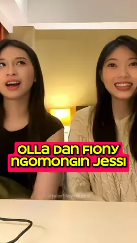 JESSI KAMU TERLALU LUCU KALO NGAMBEK😂  Source: IDN Live Fiony & Jessi JKT48 #jkt48 #jkt48newera #jessijkt48 #ollajkt48 #fionyjkt48 #freyajkt48 #idnlivejkt48 