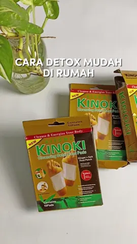 kinoki kiyomi cara detox di rumah #kinoki #kinokidetox #satukontentiaphari #semuabisaaffiliate 