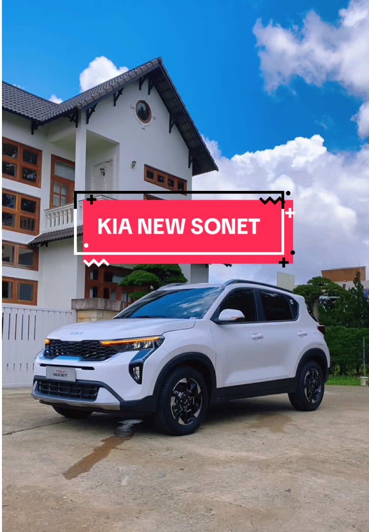 Kia New Sonet - Thiết kế nhỏ gọn, thể thao. Là mẫu xe SUV cỡ nhỏ được ưa chuộng nhất hiện nay #kialamdong #kia #kianewsonet #newsonet #sonet 