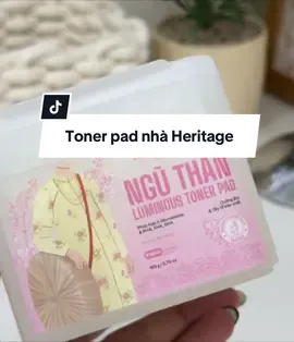 Rất nên fomo cái brand này nha mấy bà ơiii @S:kin Heritage Việt Nam  #hoangaanh #hgaanh #review #vohalinh #halinhofficial #megalive #skinheritagevietnam #tonerpad #viral 