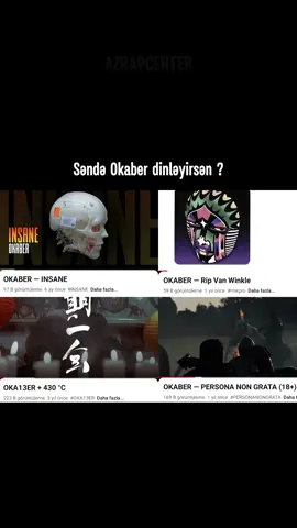 Yox, mən Okaber dinləyirəm #13  #azrapcenter #azrap #trending #okaber #oka13er #okaber13 