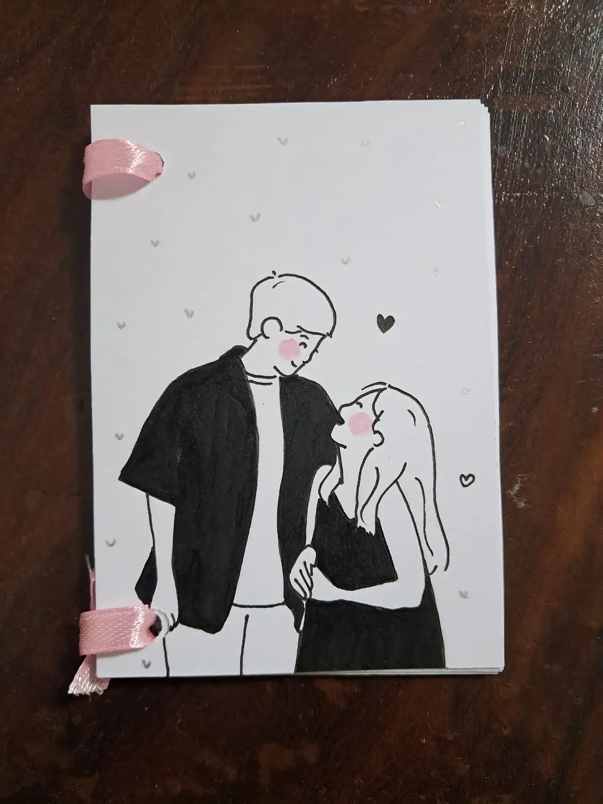 💌 Love Note Book 🫶🖤  #handmadebymuthu #foryou #foryoupage #fypage #lovenotes #lovenote #lovestory #Love #loveyou #cute #giftideas #100kviews #scrapbook #DIY 