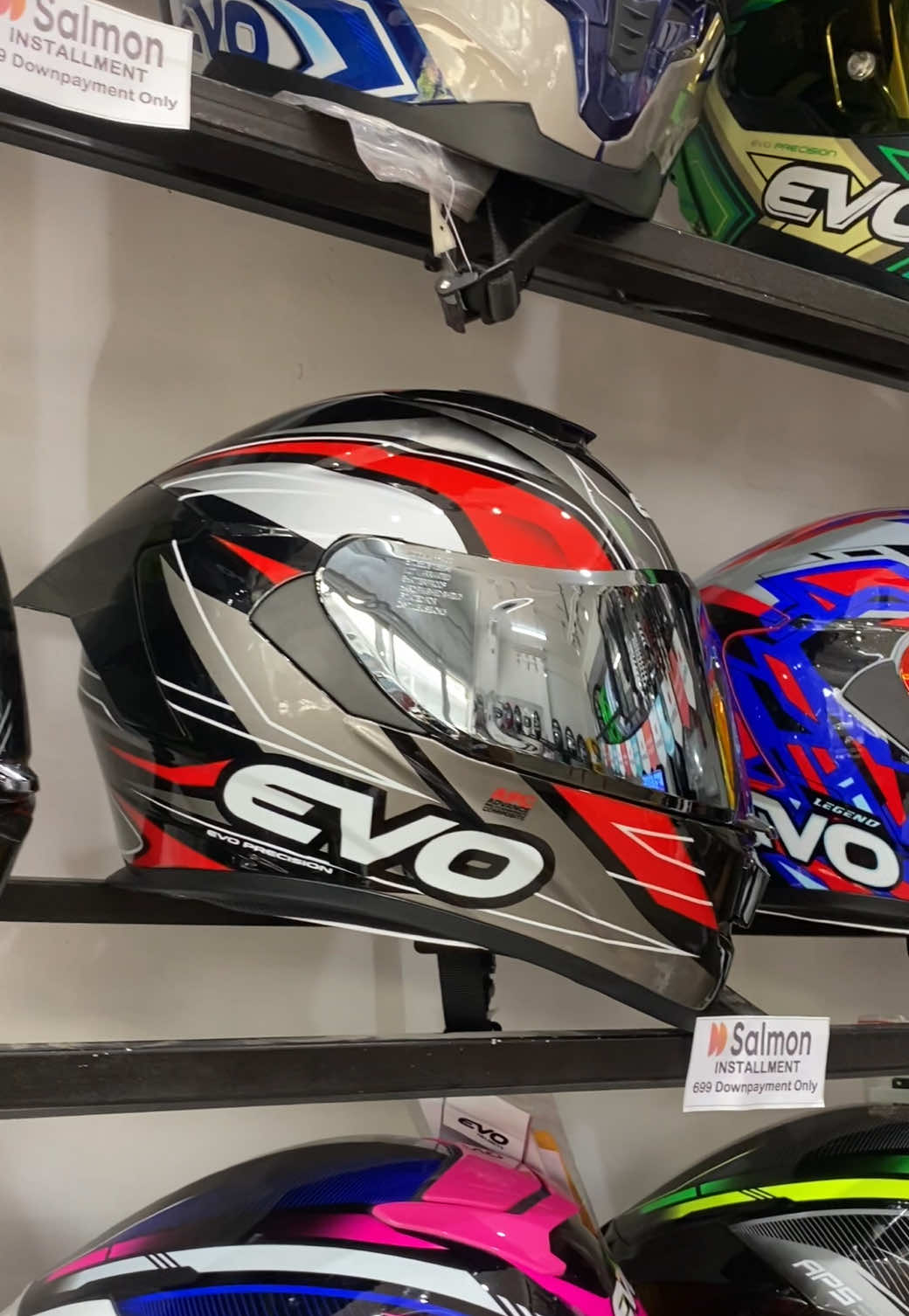 EVO DUAL VISOR HELMET🔥 WITH CLEAR LENS. Click the yellow basket to order.   #evohelmetsphilippines  #evohelmet #helmet #fullfacehelmet  #evomodularhelmet #modularhelmet #evofullfacehelmet #motorcyclehelmet #helmets #tiktokfinds #evolution #lhinnethvlogs #fyp  #teamgraphitee #budolfinds 
