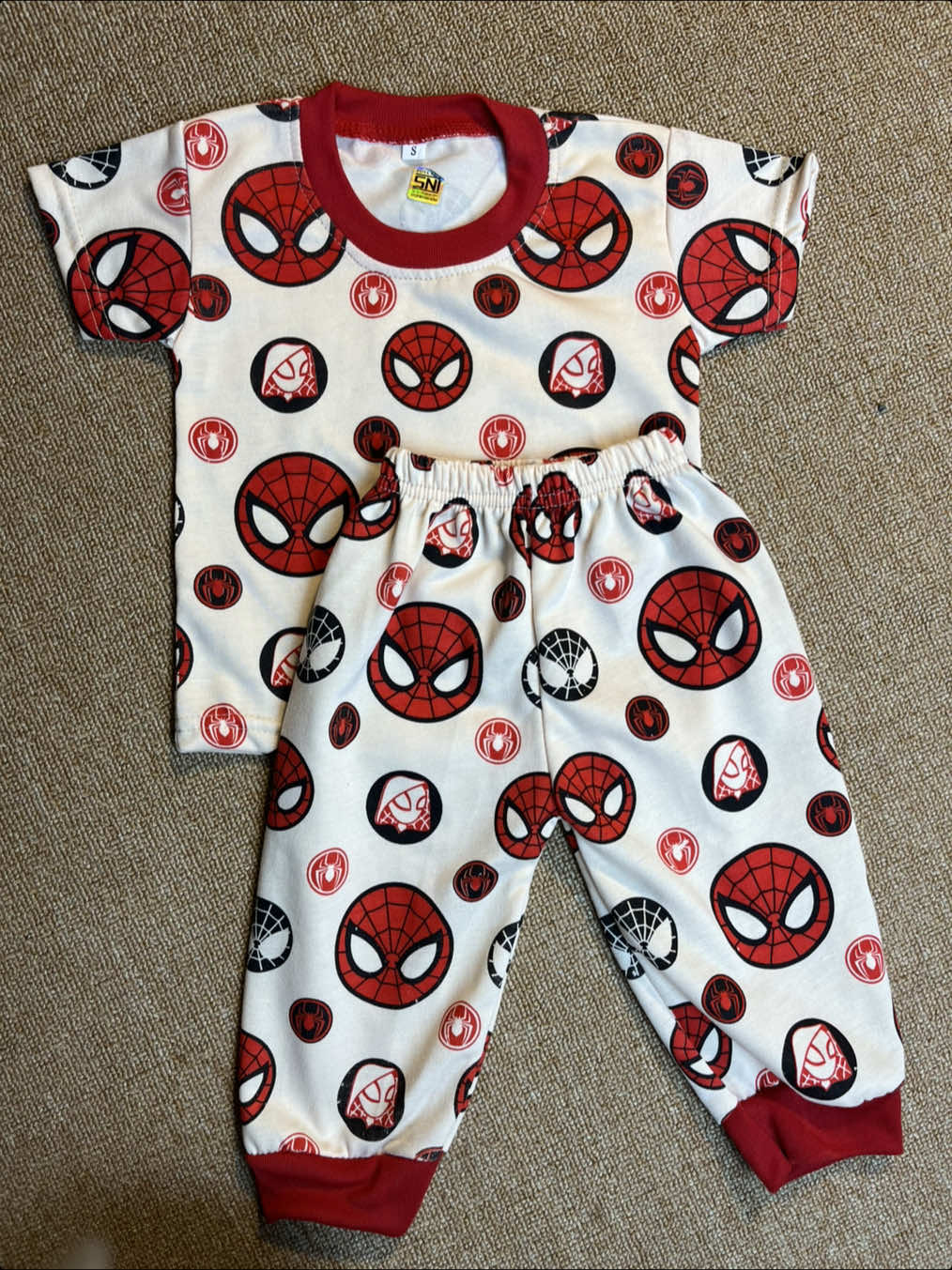 Setelan anak bahan babyterry lembut #setelananak #bajuanak #SatuKontenTiapHari 