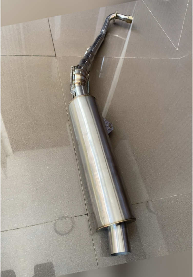 Xrm na stock pipe mga boss, sobrang linis niyan oh 😎🙌 #Motorsport #brandnew #onhand #stainlesssteel #motorparts #xrm #xrm125 #xrm110 #fyp #trending 