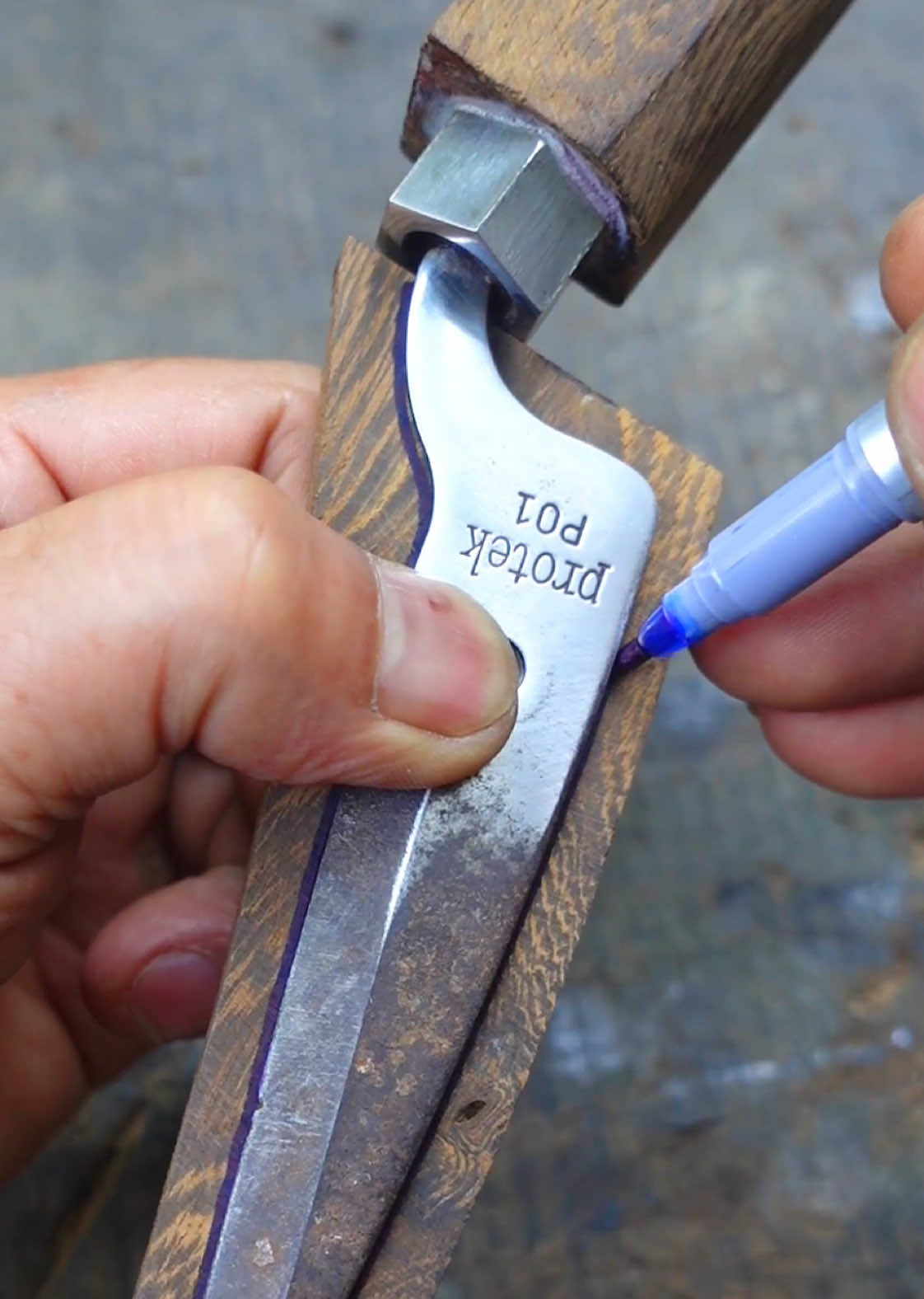 The most special knife you have never seen! #knife #DIY #sharpening #asmr #LearnOnTikTok   #scissors 