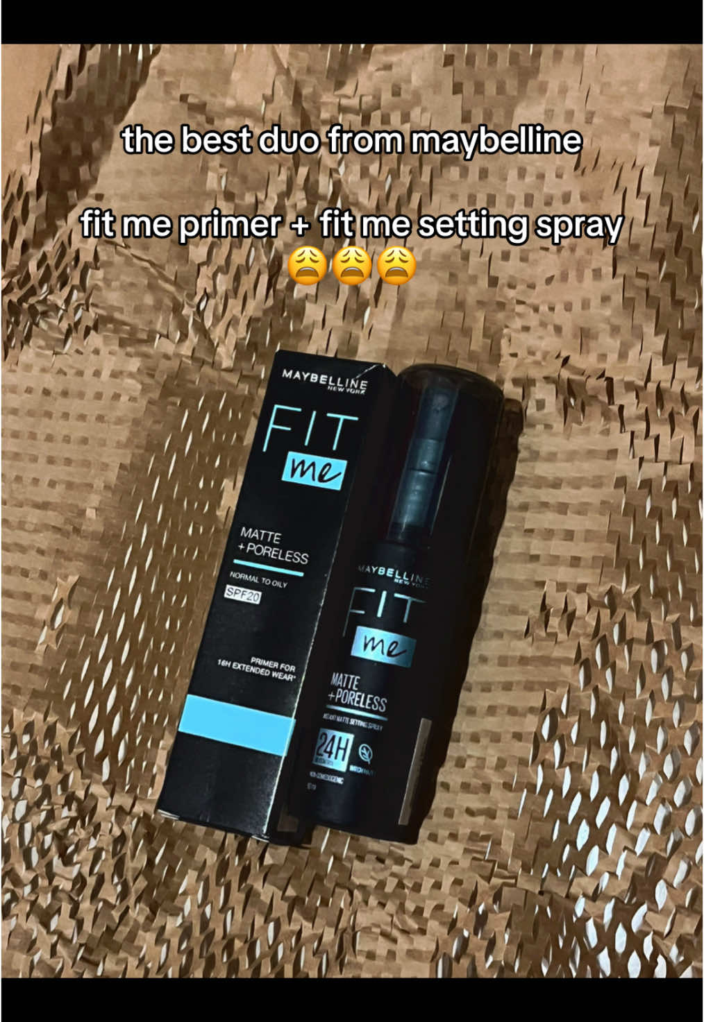 must haveee! #fyp #foryou #lovelyloxxi #makeup #settingspray #primer #maybelline #fitme 