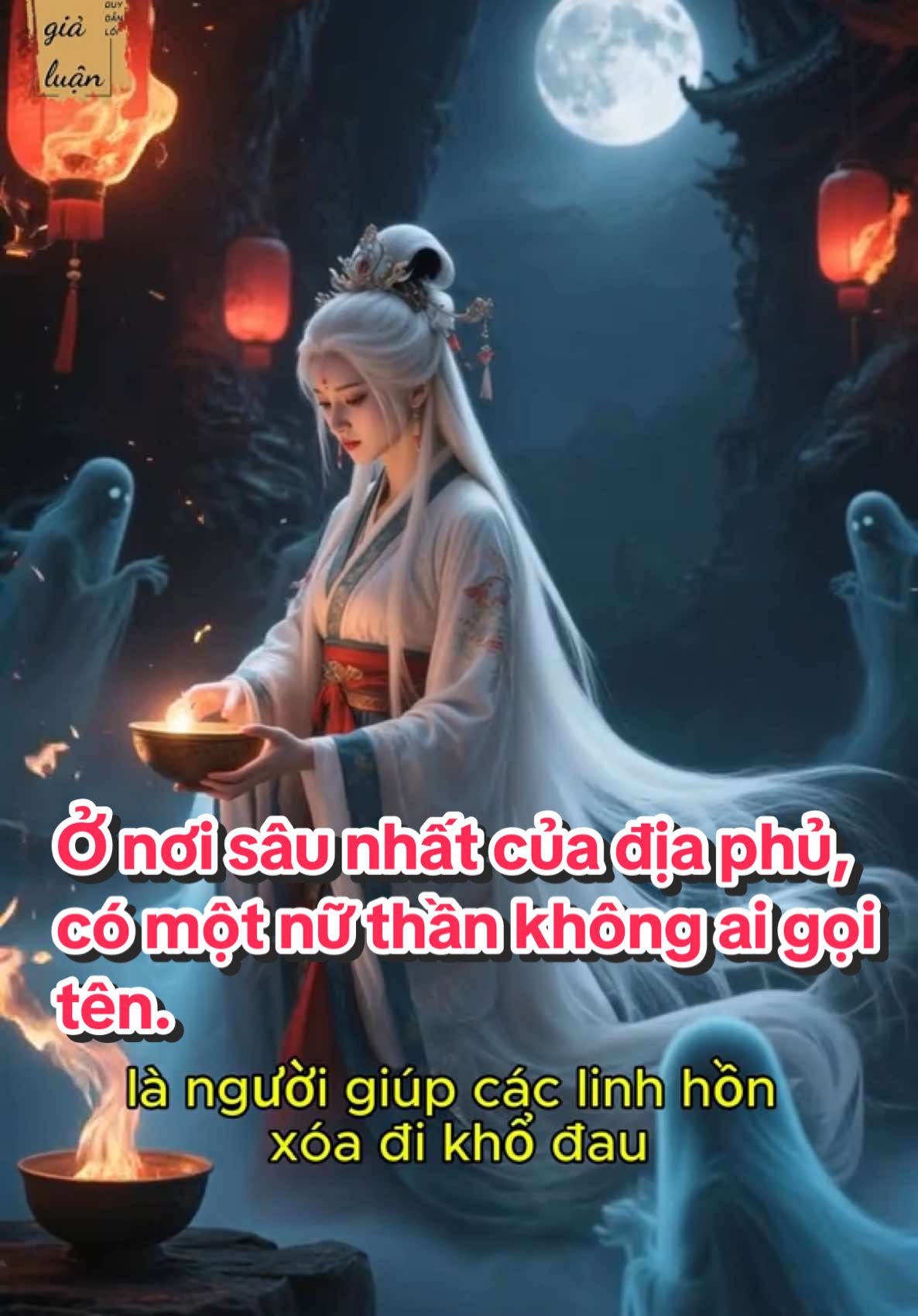 Ở nơi sâu nhất của địa phủ, có một nữ thần không ai gọi tên. Người ta gọi nàng là 