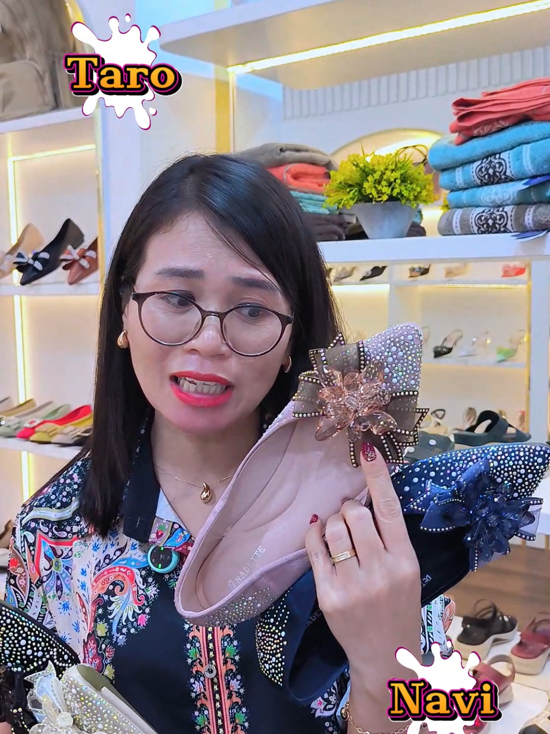 SEPATU FLAT PESTA L CANTIK MEWAH DIPAKAI 🤩🤩 