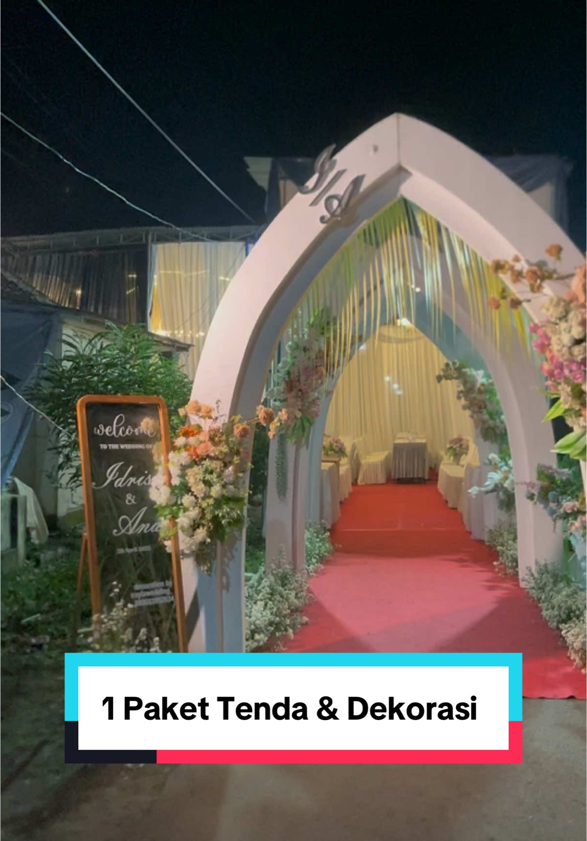 Save the Wedding Idris dan Ana , Lokasi Gondanglegi . Monggo ingkang kerso pengambilan 1 paket , Seperti contoh , Mboten sampai 13jt kok. WA 089683952624 #naylawedding #dekormalang #dekor #dekorasi #backdrop #dekorasinikah #fypage #backdropmalangmurah #fyp #tendamalang #backdropdecoration #welcomesign #dekorasiwedding #follow #fypシ゚ 