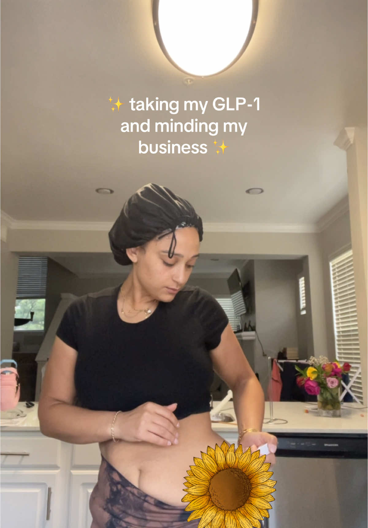 91 pounds down in 12 months ✨ Idk why there’s such discourse about taking a GLP-1, but i’m gonna take mine lol worry about your own medicine cabinet 🫶🏽 #glp1 #glp1medication #zepbound #tirzepatide #tirz #weightloss #blackglp1girl 
