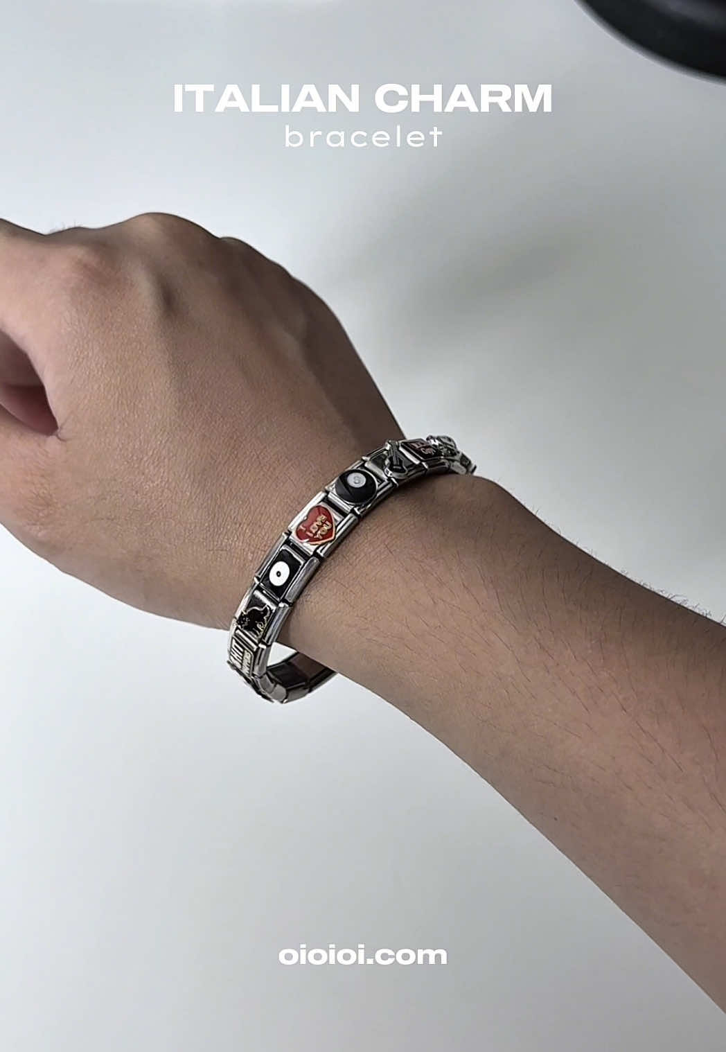 สุดจะเท่เลยฮะะะ พิกาดด ➡️ @oioioi.com #italiancharmbracelet #italiancharm #กําไลข้อมือ 