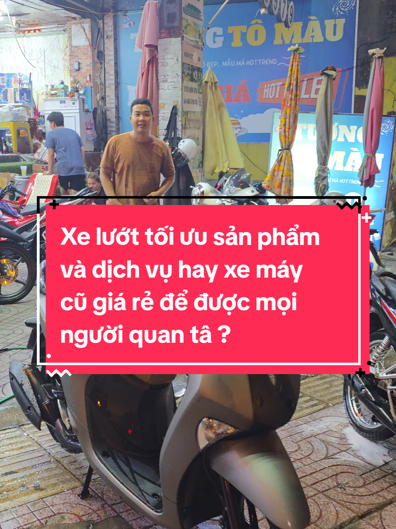 Anh chị em mình cho em hỏi là em nên xây dựng kênh theo hướng đi chất lượng sản phẩm và dịch vụ khâch hàng vượt trội hay xe máy cũ giá rẻ quyết định tất cả?