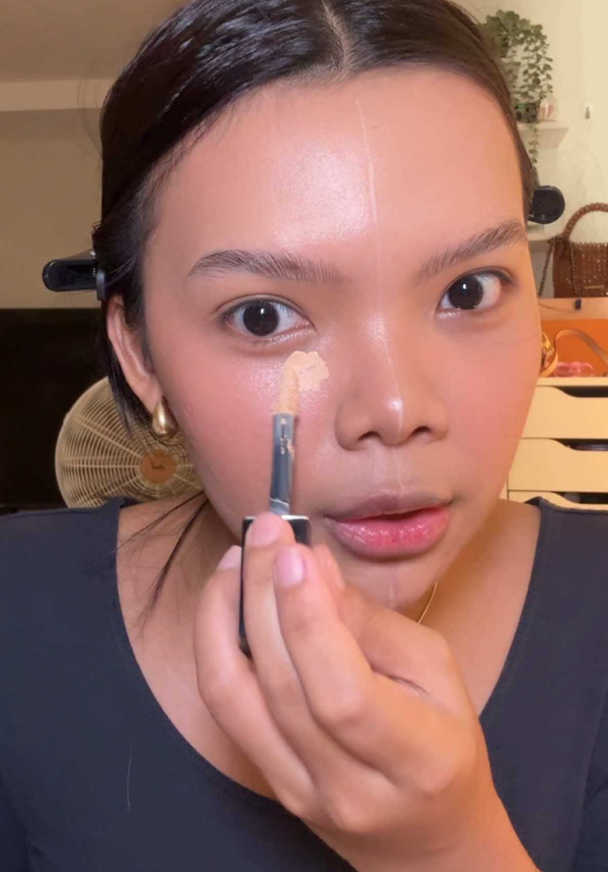 Affordable vs expensive makeup!! #foryou #fyp #BeautyTok #MakeupTok 