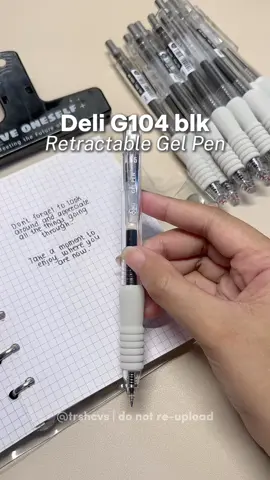 Deli G104 Quick dry Gel Pen! Smudge proof & comfortable to use! #deligelpen #delipengel #deliG104 #blackgelpen #gelpenreco #gelpen05mm #backtoschool #quickdrygelpen #gelpenrecommendations 