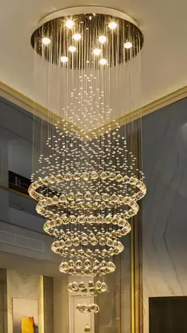 LAMPU HIAS GANTUNG KRISTAL K9 MEWAH #lampung #lampuhias #lampuhiasgantung #lampukristal #lampukristalestetik #lampumewah 