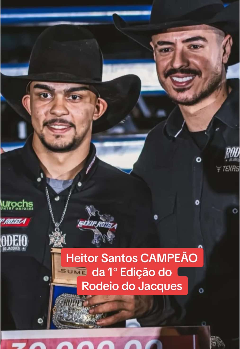 Heitor Santos foi o CAMPEÃO da 1° Edição do Rodeio do Jacques #rodeiodojacques #jacquesvanier #heitorsantos #ekiprozeta 