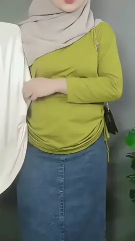 Juli Top Serut | Atasan Serut Wanita 7/8 Blouse Wanita Serut | Atasan Wanita Kekinian Casual #atasanwanita #kaos #nyamandipakai #🥰 