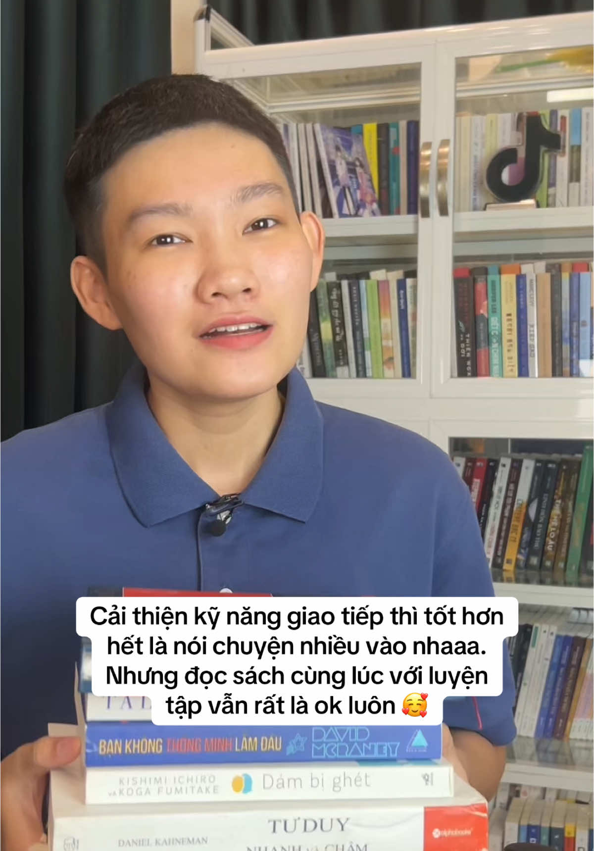 Hồi xưa mình nhát lắm, giờ đỡ lắm r :))) hehe #sachhay #sach #reviewsach #giaotiep #Tiki #Tikiaffiliate #tikitopdeal #TikiTopDealaffiliate