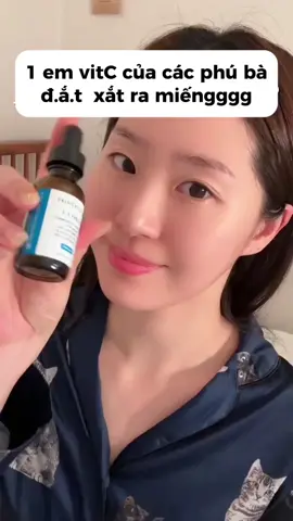 siêu xịn mà da dùng đẹp cỡ này huhu mấy bà da khô pick lẹ đi nha #xuhuong #reviewlamdep #vitaminc #skinceuticals 