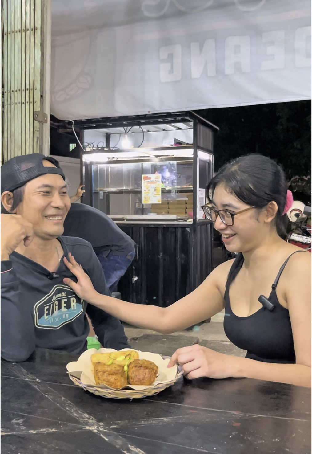 Untung aku suka tahu ☺️ #iknowtahupetis #ikanstn #fish 