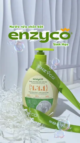 Dùng loại nước rửa bát sinh học này yên tâm hẳn á mí bà ơiii | #Enzyco #nuocruabinhsua #xh #embe #mebimsuachamcon #xhtiktok 