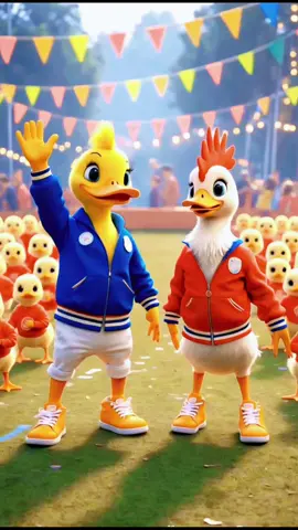 duck animals cartoon video । #shortvideo #ducklingspro #animals #dance #cute #duck #cartoon #ai #3d #videos #video #Love #animals #viralvideo #funnyvideos 