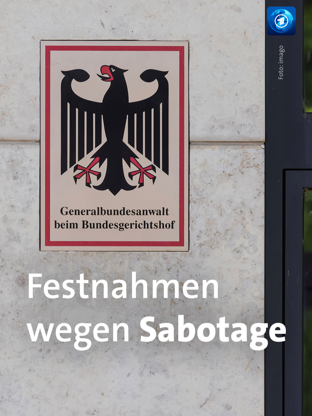 Die Bundesanwaltschaft hat drei ukrainische Staatsbürger wegen des Verdachts der Agententätigkeit festnehmen lassen. #tagesschau #spionage #festnahme #ukraine #russland